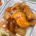 ゆきぽちゃ's cooksnap of when they made 簡単！玉ねぎと鶏むね肉の甘酢炒め.