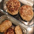 ちょこれーたー's cooksnap of when they made 簡単☆牛乳不使用ハンバーグ.