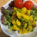 ポメちょん's cooksnap of when they made 隠し味は〇〇★我が家のかぼちゃサラダ！.