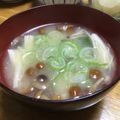 北京パンダ's cooksnap of when they made トゥルンなめこときのこの仲間たちお味噌汁.