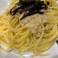anchan0729's cooksnap of when they made 鮭フレーク♪和風サーモンクリームパスタ♪.