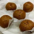 チェビス's cooksnap of when they made 簡単❤黒糖まんじゅう♪.