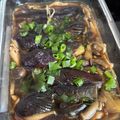 はしあき's cooksnap of when they made なすとしめじの煮びたし～フライパンで～.