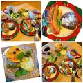 あっ君ママ♪'s cooksnap of when they made ウインナー飾り切り★赤鼻のトナカイさん♪.