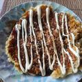 renca178's cooksnap of when they made ふわっと軽い♪米粉お好み焼き えのき入り.