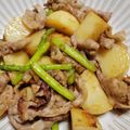 クックY08S17☆'s cooksnap of when they made 油不要！新じゃがいもと豚肉の甘辛炒め.