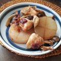 ふか谷's cooksnap of when they made 大根と鶏肉のはちみつワイン煮・葡萄ソース.