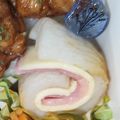 ちゃちゅ2's cooksnap of when they made お弁当のおかずに！ちくわのハムチーズ巻き.