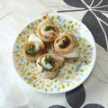 ネコかえる's cooksnap of when they made お弁当に♬竹輪の大葉巻き.