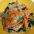 ポムポムポヨコ's cooksnap of when they made レンジで簡単！ニラとえのきのナムル.