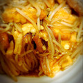地球防衛ゆーなすママ's cooksnap of when they made 節約おかず！厚揚げともやしのコク炒め★.