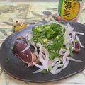 みかかめ's cooksnap of when they made 新玉ねぎと青じそで♪カツオのたたき.
