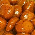 クックWD3DD3☆'s cooksnap of when they made 玉こんにゃくの甘辛煮.