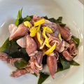 azbjbn's cooksnap of when they made ホタルイカと生わかめの柚子酢味噌和え.