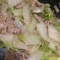 ﾌﾞﾚﾝﾀﾞ's cooksnap of when they made 速攻・簡単♪白菜と鶏ミンチのオイマヨ炒め.