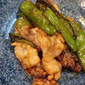 はぬるとも's cooksnap of when they made ピーマンと豚ばら肉のオイスターソース炒め.