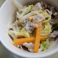 Cony◎'s cooksnap of when they made お手軽に！白菜＆人参＆豚コマの中華丼.