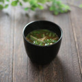 まろんかふぇ's cooksnap of when they made 簡単★春菊とえのきのお味噌汁.