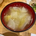 ママメイン！時々子供's cooksnap of when they made ぽっかぽか大根と白菜のお味噌汁.