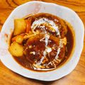 クックTVYJON☆'s cooksnap of when they made 煮込みハンバーグ♪デミグラス缶使用.