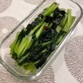 Faiza's cooksnap of when they made 小松菜の野沢菜漬け風【作り置き】.