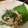 クック6JDB1O☆'s cooksnap of when they made サッパリ♪【豚とおかひじきの梅マヨ和え】.