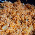 ちくわ君's cooksnap of when they made ジャガイモとひき肉のカレーケチャップ炒め.