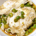 sanahey530's cooksnap of when they made えんどう豆の卵とじ.