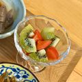 にきけん's cooksnap of when they made 前菜に♪キウイのわさびドレ和え.