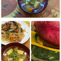 horseland's cooksnap of when they made かぼちゃとさつまいもみそ汁～ほんのり甘い.