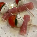 たんたん　's cooksnap of when they made ミニトマトとモッツァレラチーズ串.