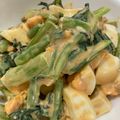 ゆみらんたん's cooksnap of when they made レンジで簡単☆小松菜と卵のオイマヨサラダ.