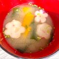 悠LOVE航's cooksnap of when they made ♡母の味♪かぼちゃのお味噌汁♡15分完成.