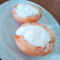 ペキのリリー's cooksnap of when they made まるごと桃とヨーグルトのシャーベット.