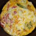 Cyacyacya♪'s cooksnap of when they made 母の味♡完熟トマトのオープンオムレツ♪.