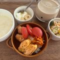 ☆あさ's cooksnap of when they made 子ども喜ぶ我が家の丼♪唐揚げ&玉子焼き丼.