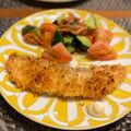 ちゃぴ♥'s cooksnap of when they made ☆サーモンのパン粉焼き☆.