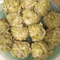 みや☆じゅん's cooksnap of when they made せいろ蒸し☆豚ミンチ春キャベツ豆腐焼売.