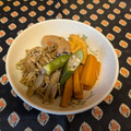 龍青空ママ's cooksnap of when they made 牛蒡とエノキ・がんもどきの煮物♪.