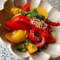 yu🐓's cooksnap of when they made レンジで簡単✿パプリカの和風マリネ✿.