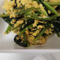 はるちゃん☆'s cooksnap of when they made オイ×マヨで♡ほうれん草たまご炒め.