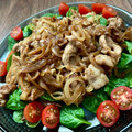 pali's cooksnap of when they made いつもの生姜焼きにあれをプラスでこく旨♪.