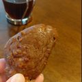 しゃぽにんにん's cooksnap of when they made 鏡餅消費に♡もちっとチョコパフ.