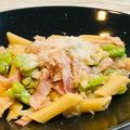 るるおか's cooksnap of when they made そら豆とパンチェッタのパスタ.