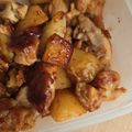 そあそら's cooksnap of when they made m炊飯器DE☆鶏とじゃがいもの甘辛煮.