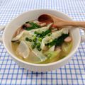 在宅勤務のおじさん's cooksnap of when they made 余り餃子や冷凍餃子をアレンジ!野菜スープ.