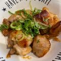 hareharu19's cooksnap of when they made パパッと♪鶏もものガーリックぽん酢☆.