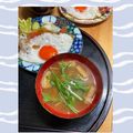 ルぴあ's cooksnap of when they made 水菜のシャキシャキ味噌汁.