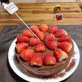 あかりんず's cooksnap of when they made 濃厚ムースのチョコレートケーキ☆.