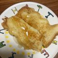 mazico's cooksnap of when they made 超時短！ふわふわ卵なしフレンチトースト.